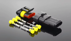 AMP waterproof automotive connector kit (MALE + FEMALE combo)